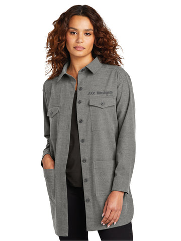 Merchants Long Sleeve Twill Overshirt
