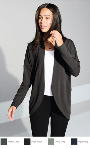 MERCER+METTLE™ Women’s Stretch Open-Front Cardigan